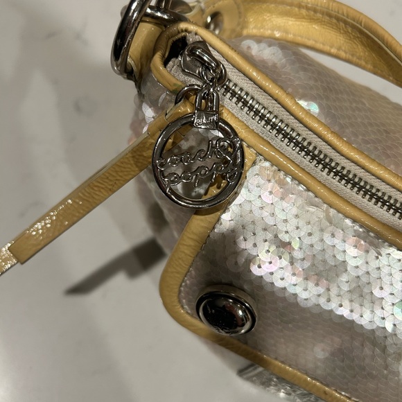 Coach x Poppy Sequin Shoulder Bag with Yellow Trim-LIMITED EDITION - Picture 4 of 13